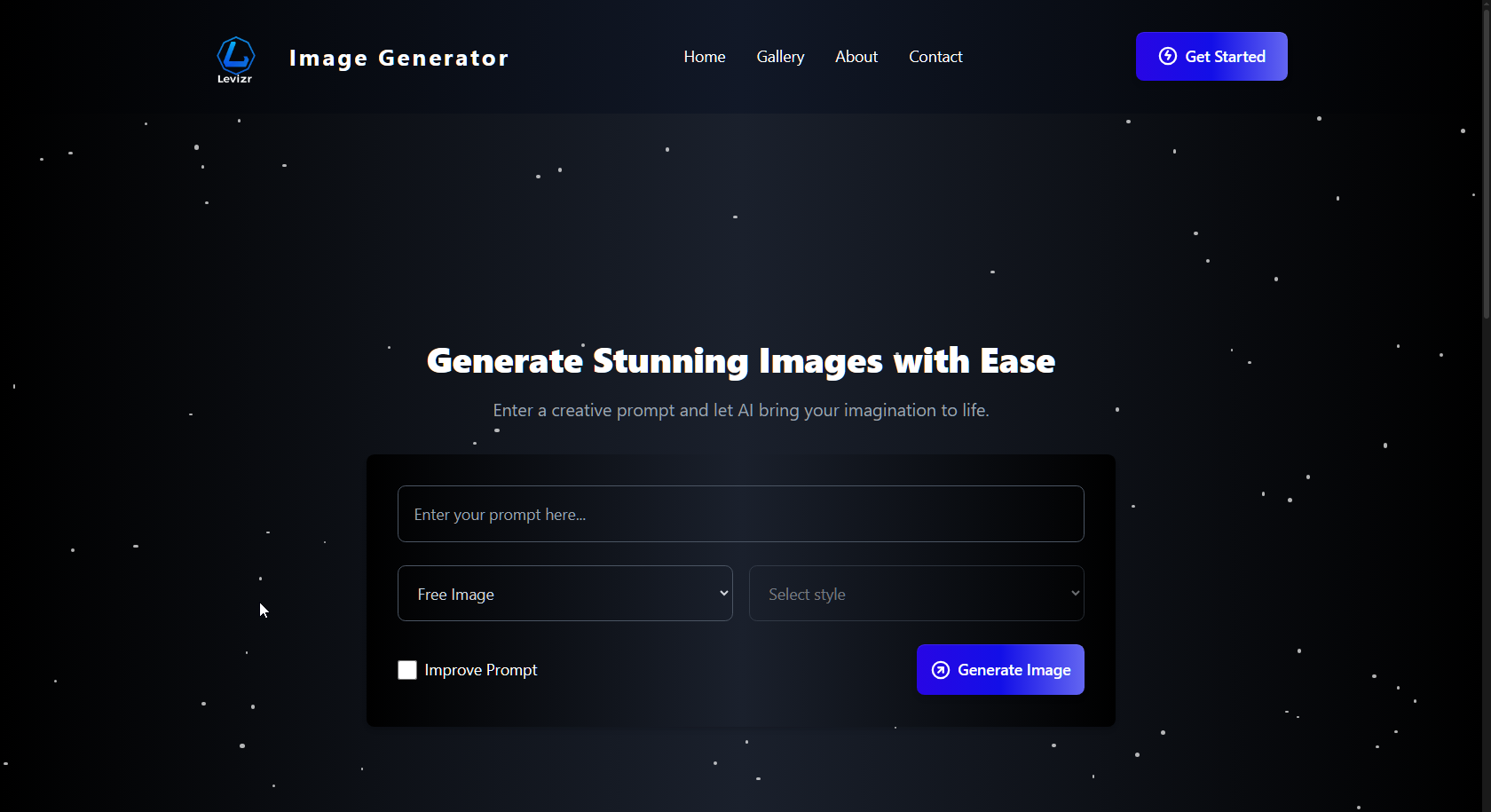 Levizr Image Generator